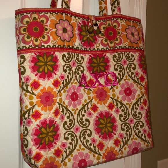Vera Bradley AXO tote bag - Picture 2 of 3